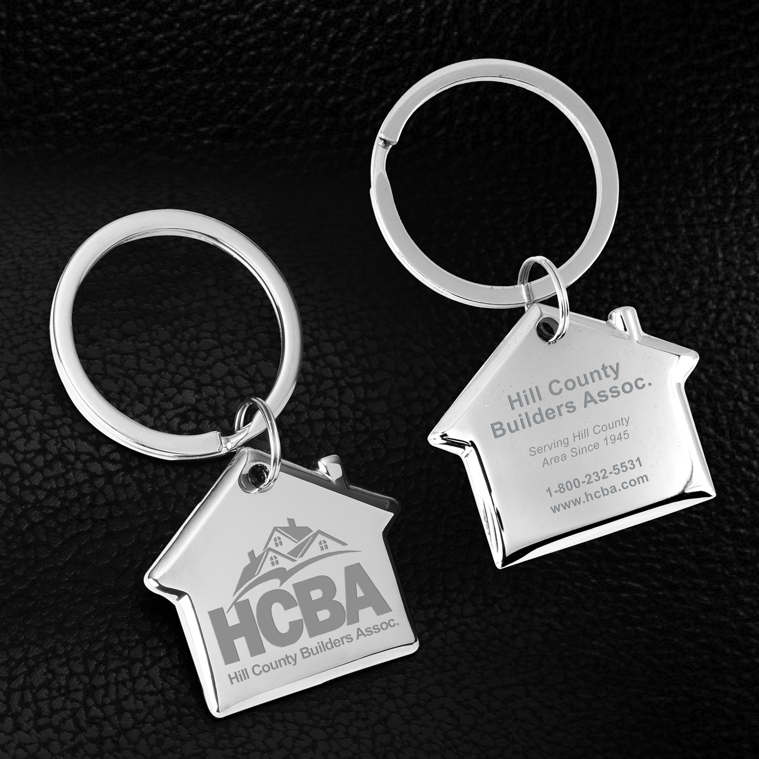 "Home Sweet Home" Laser Engraved Metal Keyholder